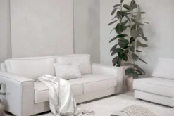 Discount Forms & Objects 3-sits soffa natur - 222x95x79 cm