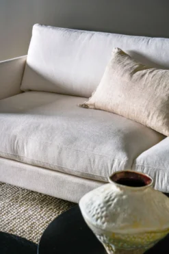 Forms & Objects 3-sits soffa vit - 227x100x83 cm