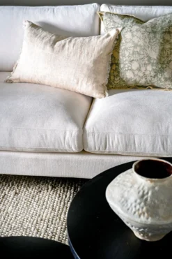 Forms & Objects 3-sits soffa vit - 227x100x83 cm