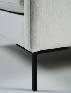 Forms & Objects 3-sits soffa vit - 227x100x83 cm