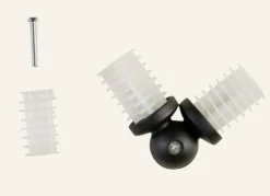 Clearance Skarvstycke svart - 13/16 mm