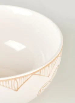 Outlet Camilla Pihl Skål beige - ø14 h7 cm