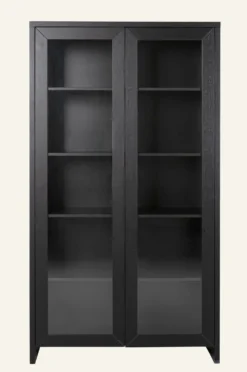 Outlet Forms & Objects Skåp svart - 100x40x183 cm