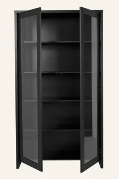Outlet Forms & Objects Skåp svart - 100x40x183 cm