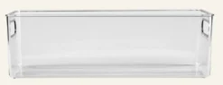 Hot Nice & organized Smal förvaringslåda transparent - 9,6x39x12,2 cm