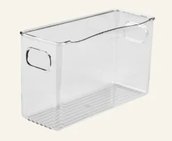 Hot Nice & organized Smal förvaringslåda transparent - 9,6x39x12,2 cm