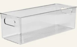 Hot Nice & organized Smal förvaringslåda transparent - 9,6x39x12,2 cm