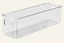 Hot Nice & organized Smal förvaringslåda transparent - 9,6x39x12,2 cm