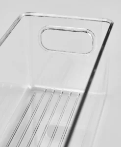 Hot Nice & organized Smal förvaringslåda transparent - 9,6x39x12,2 cm