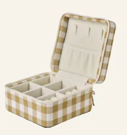 Hot Smyckeskrin med dragkedja curry - 11x11 cm