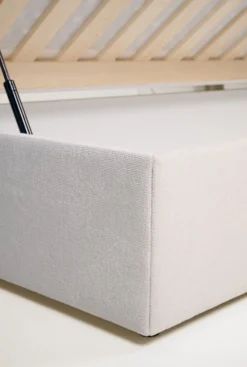 Best Säng med förvaring beige - 120x200x59 cm
