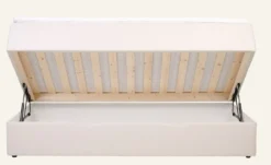 Best Säng med förvaring beige - 120x200x59 cm