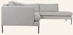 Clearance Forms & Objects Soffa divan höger beige - 269x220x80 cm