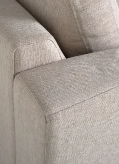 Online Forms & Objects Soffa divan vänster beige - 269x220x80 cm
