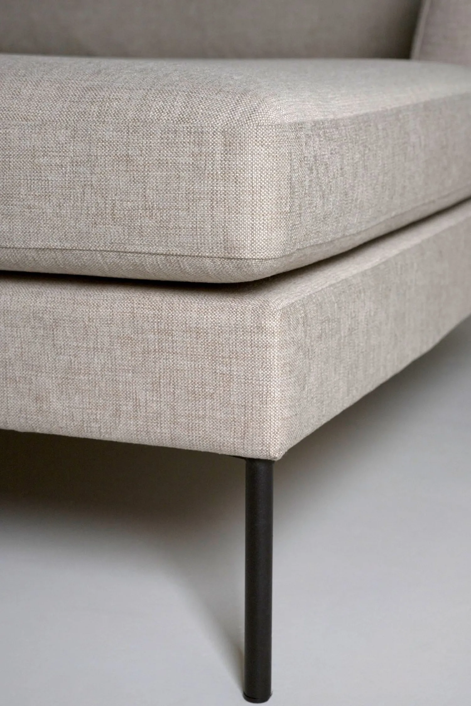 Forms & Objects Soffa schäslong höger beige - 300x156x80 cm