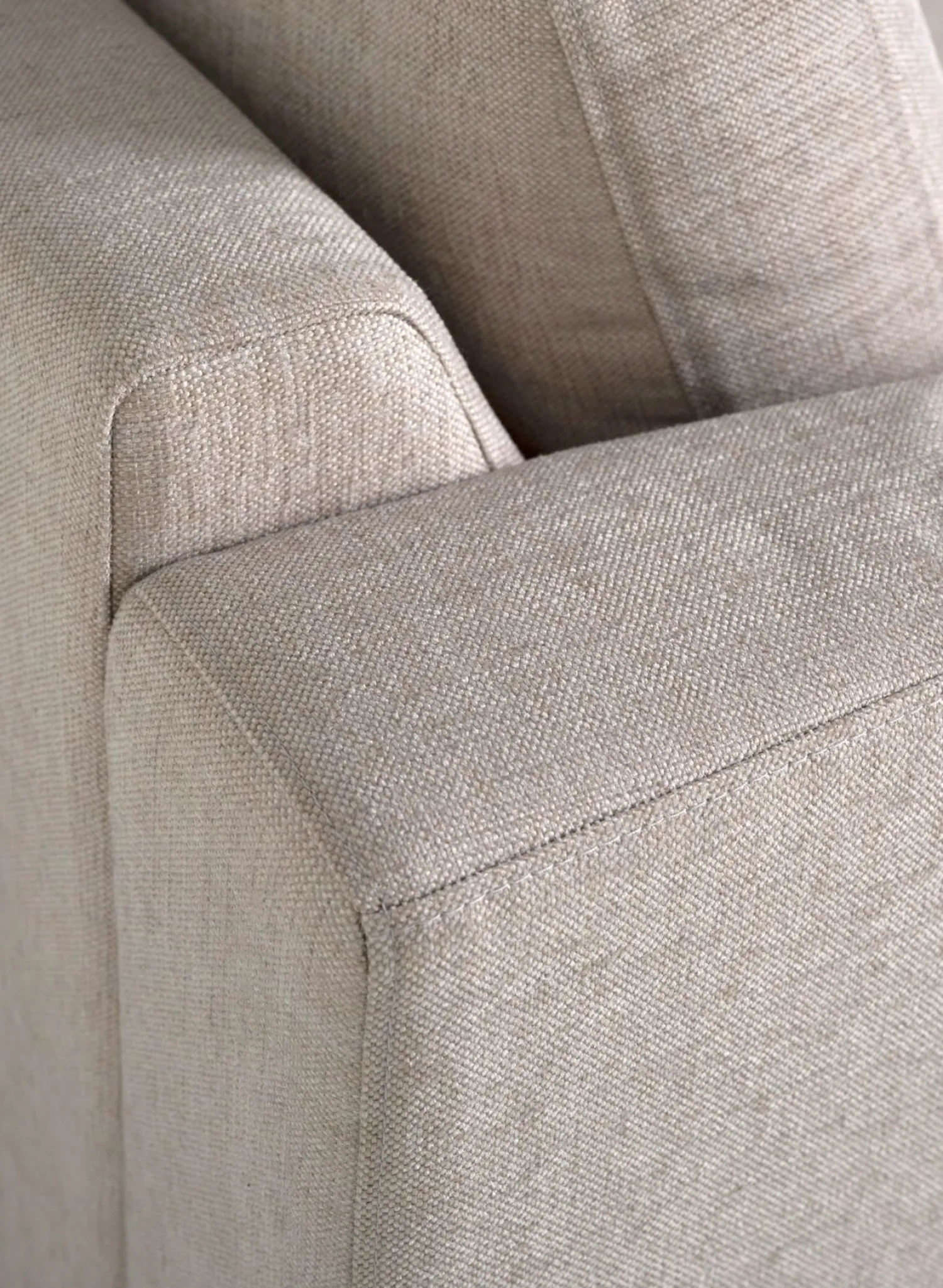 Forms & Objects Soffa schäslong höger beige - 300x156x80 cm