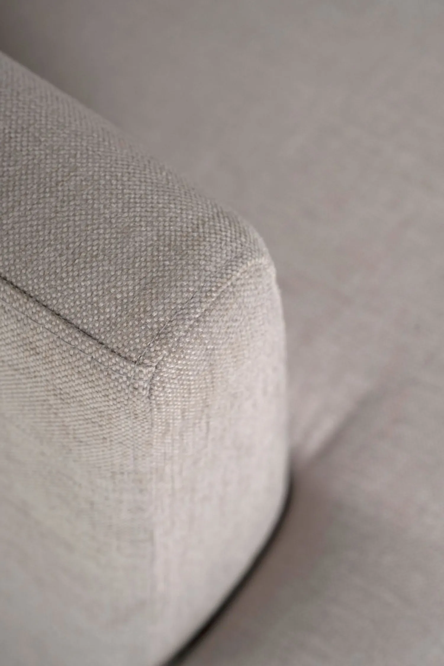 Forms & Objects Soffa schäslong vänster beige - 300x156x80 cm