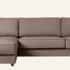 Outlet Forms & Objects Soffa schäslong vänster brun - 315x156x79 cm