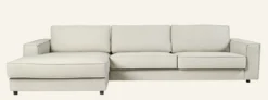 Forms & Objects Soffa schäslong vänster natur - 315x156x79 cm