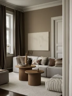Best Soffbord brun - 60x60x41 cm ø60