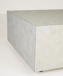 Forms & Objects Soffbord multi/beige - 75x75x35 cm