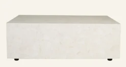 Forms & Objects Soffbord multi/beige - 75x75x35 cm