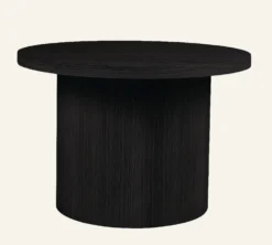 Outlet Soffbord svart - 60x60x41 cm ø60