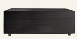 Sale Forms & Objects Soffbord svart - 70x110x40 cm