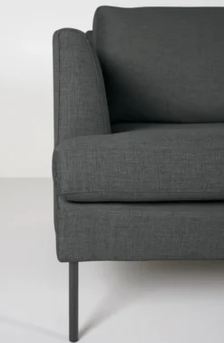 Online Forms & Objects Sofföverdrag schäslong höger grå - -