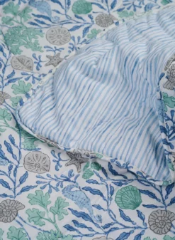 Clearance Sommartäcke multi/blå - 150x210 cm