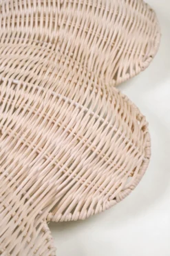 Discount Spegel ljus natur - 73x73x9 cm