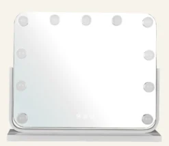 Spegel vit - 42x50x12 cm