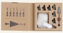 Online Spritsset vit - 24,5x26,5x3 cm