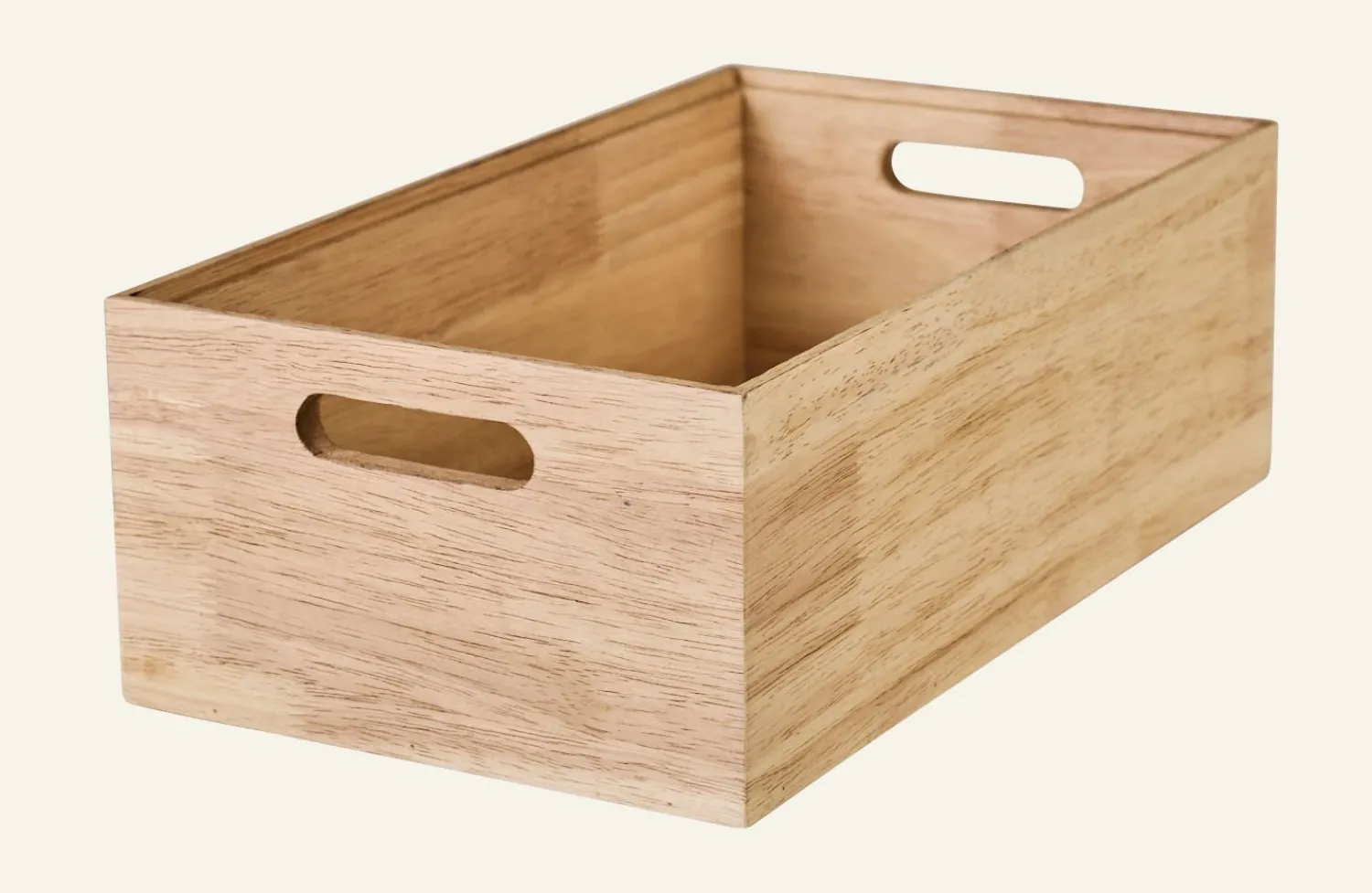 New Nice & organized Stapelbar förvaringslåda natur - 35x20x12 cm
