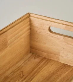New Nice & organized Stapelbar förvaringslåda natur - 35x20x12 cm