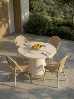 Discount Forms & Objects Stol beige - 46x57x88 cm