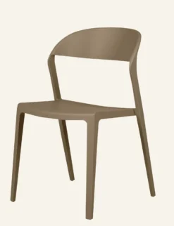 New Forms & Objects Stol mörk beige - 80 cm