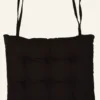 Clearance Local Chef Stolsdyna svart - 40x40 cm