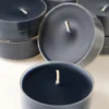 Hot Stora värmeljus svart - 6x2 cm