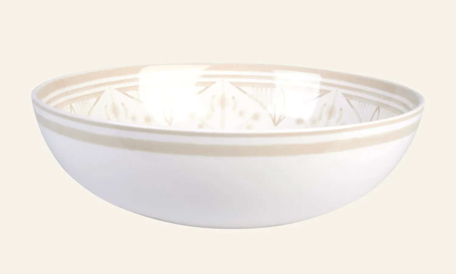 Hot Camilla Pihl Stor skål beige - ø34 cm