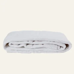 Clearance Svalt bomullstäcke vit - 150x210 cm
