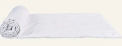 Clearance Svalt bomullstäcke vit - 150x210 cm