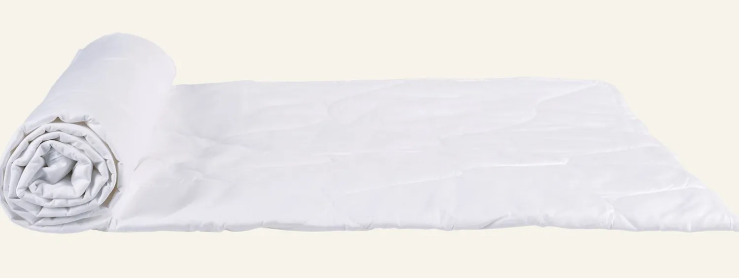 Clearance Svalt bomullstäcke vit - 150x210 cm
