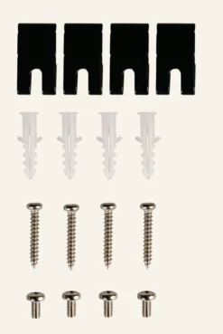 New Takfäste svart - 4 stk