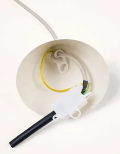 Online Forms & Objects Taklampa creme - 19,5 cm ø43,4