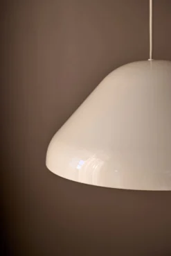 Online Forms & Objects Taklampa creme - 19,5 cm ø43,4