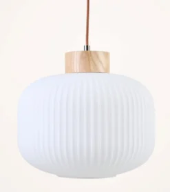 New Forms & Objects Taklampa natur - 25 cm ø30