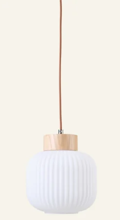 Discount Forms & Objects Taklampa natur - 24 cm ø20