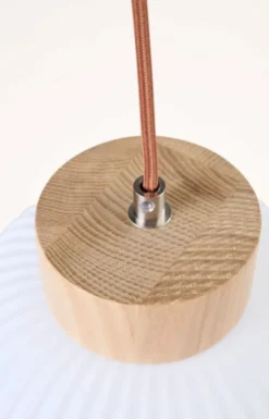 Discount Forms & Objects Taklampa natur - 24 cm ø20