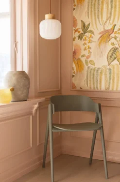 Discount Forms & Objects Taklampa natur - 24 cm ø20